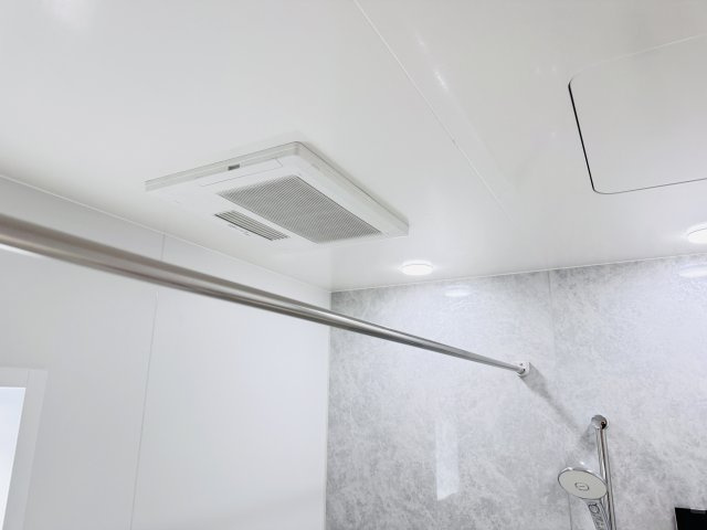 流山市松ケ丘５丁目新築戸建（松ケ丘5丁目24-1期）の冷暖房・空調設備|雨の日も安心の浴室乾燥機つき