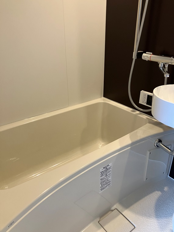 北砂戸建の浴室