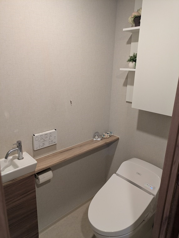 プラウドシティ越中島　アクアテラス棟のトイレ