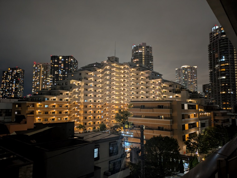 プラウドシティ越中島　アクアテラス棟の展望