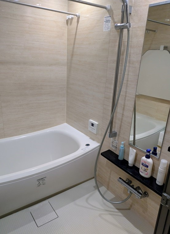 プラウドシティ越中島　アクアテラス棟の浴室