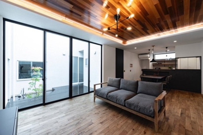 【居間・リビング】 | 平和町中古住宅