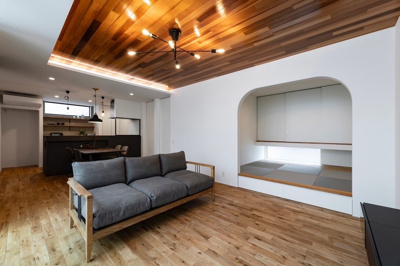 【居間・リビング】 | 平和町中古住宅