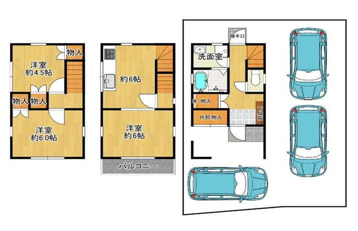 月出町　中古一戸建ての間取り|間取り図はいかがですか？ご希望を叶える間取りですか？リビングの広さは？水回りの位置は？カウンターキッチン？など色々な情報が集約されています。弊社ではリフォームなどのご相談も承っております。