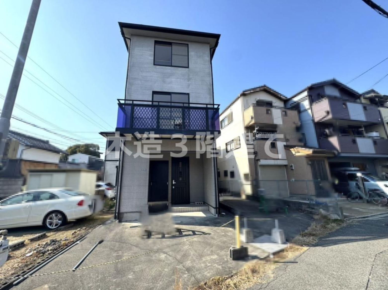 月出町　中古一戸建ての構造・工法・仕様|木造３階建て
■物件内覧・資金計画相談・住宅ローン相談、リフォーム相談、お問合せ受付中■
※当日・翌日のご内覧、ご相談はお電話でのお問合せがスムーズです！