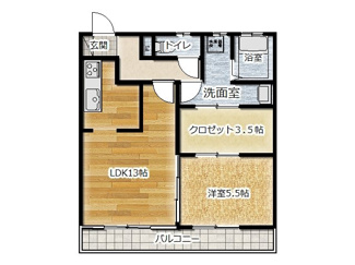 【間取り】 | コンフォーティアⅤ