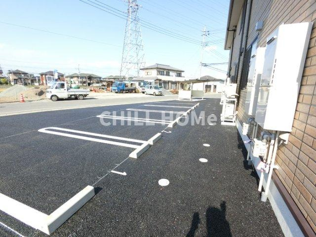 メゾンド・アイ　Ｂの駐車場|当社、チルホームのHPもご覧ください(^^)/物件情報多数♪
