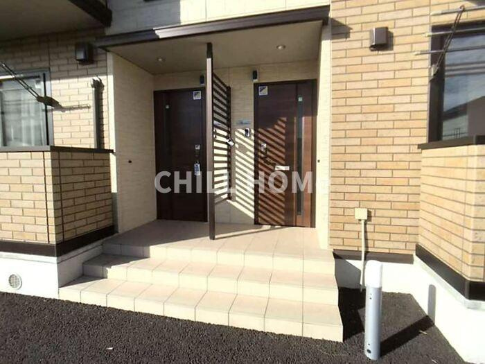 メゾンド・アイ　Ｂのエントランス|当社、チルホームのHPもご覧ください(^^)/物件情報多数♪