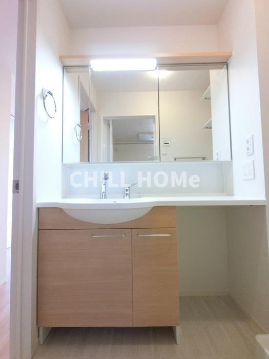 メゾンド・アイ　Ｂの洗面所|当社、チルホームのHPもご覧ください(^^)/物件情報多数♪