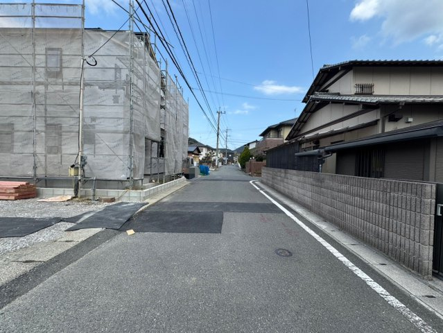 ーBloom－ブルームー小倉南区中吉田3丁目４期　【小倉南区　新築戸建て】の前面道路含む現地写真|現地撮影　2026,3,12　ーBloom－ブルームー小倉南区中吉田3丁目４期　【小倉南区　新築戸建て】