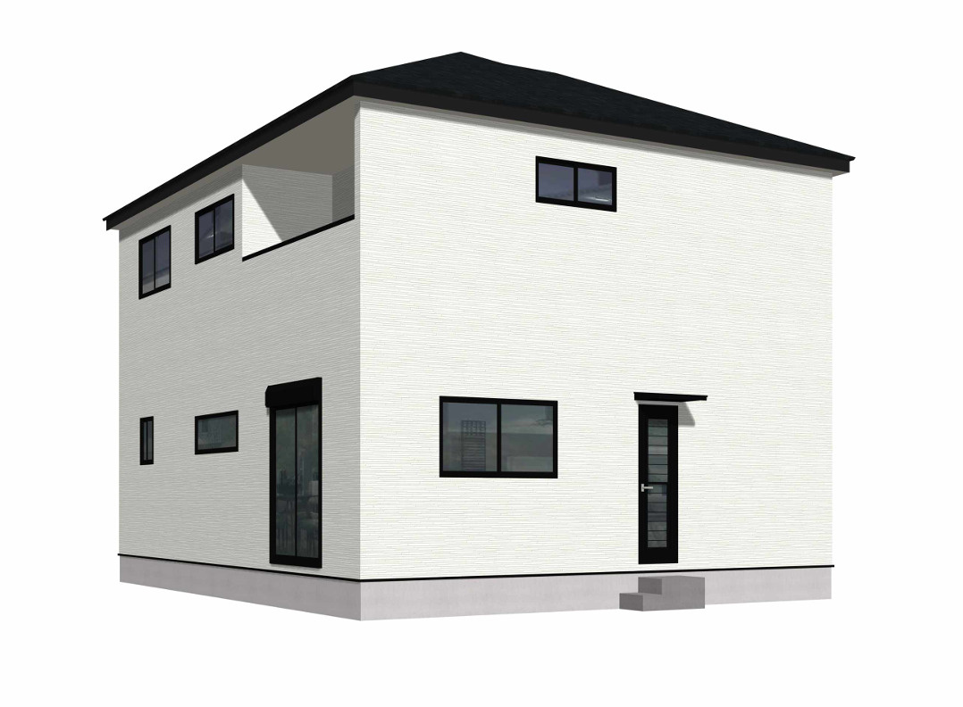 ーBloom－ブルームー小倉南区中吉田3丁目４期　【小倉南区　新築戸建て】の完成予想図|ーBloom－ブルームー小倉南区中吉田3丁目４期　【小倉南区　新築戸建て】