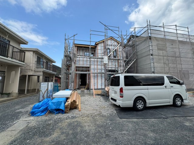 ーBloom－ブルームー小倉南区中吉田3丁目４期　【小倉南区　新築戸建て】の外観|現地撮影　2026,3,12　ーBloom－ブルームー小倉南区中吉田3丁目４期　【小倉南区　新築戸建て】