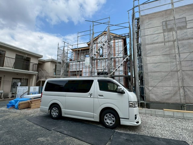 ーBloom－ブルームー小倉南区中吉田3丁目４期　【小倉南区　新築戸建て】の外観|現地撮影　2026,3,12　ーBloom－ブルームー小倉南区中吉田3丁目４期　【小倉南区　新築戸建て】
