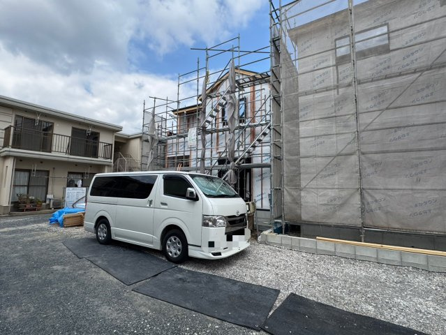 ーBloom－ブルームー小倉南区中吉田3丁目４期　【小倉南区　新築戸建て】の外観|現地撮影　2026,3,12　ーBloom－ブルームー小倉南区中吉田3丁目４期　【小倉南区　新築戸建て】