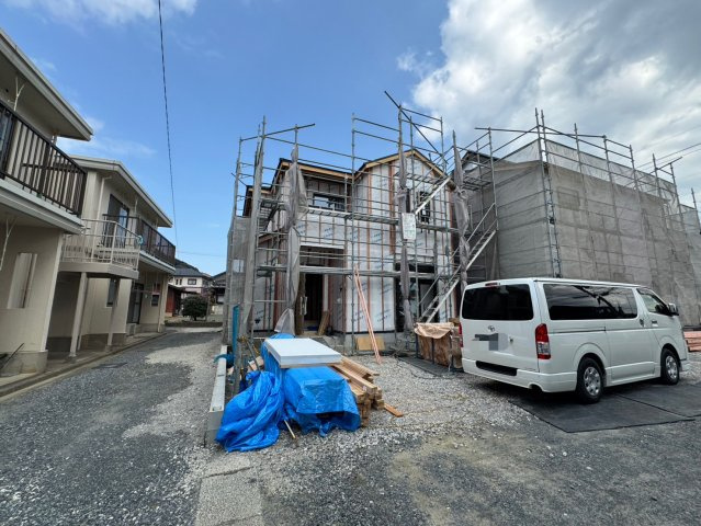 ーBloom－ブルームー小倉南区中吉田3丁目４期　【小倉南区　新築戸建て】の外観|現地撮影　2026,3,12　ーBloom－ブルームー小倉南区中吉田3丁目４期　【小倉南区　新築戸建て】