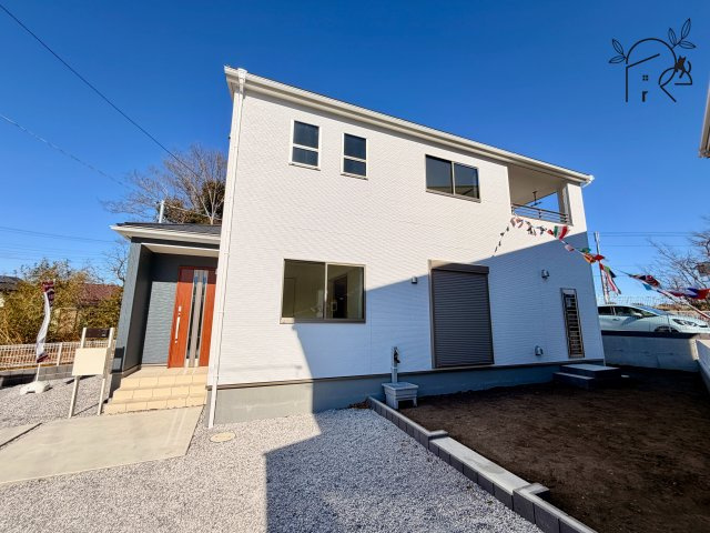 高崎市寺尾町第5　１号棟(全２棟)　リーブルガーデン　新築建売分譲の外観|きれいな外観です