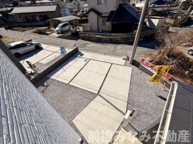高崎市寺尾町第5　１号棟(全２棟)　リーブルガーデン　新築建売分譲の駐車場|車をお持ちの方に嬉しい駐車場付きの物件です