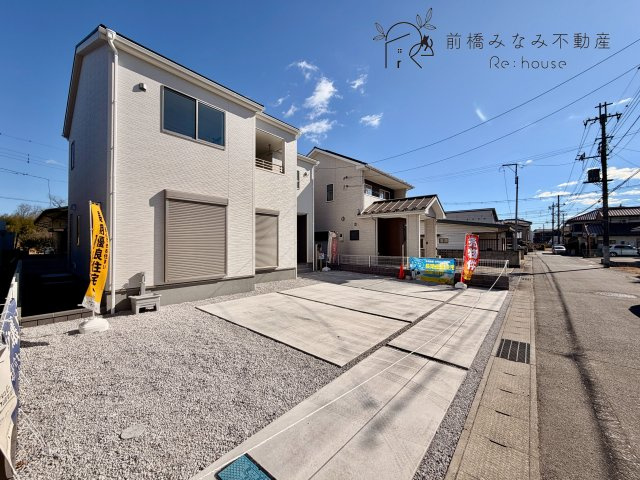 高崎市町屋町　限定1棟　リーブルガーデン　新築建売の外観|外はこのようになっています