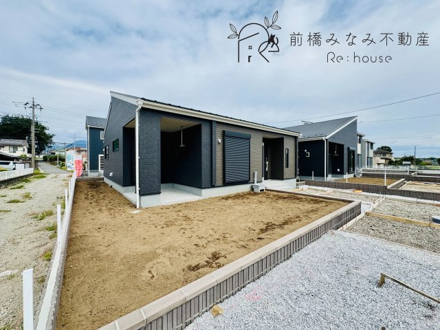 前橋市茂木町第3　５号棟(全８棟)　リーブルガーデン　新築建売分譲の外観|落ち着いた雰囲気の外観です