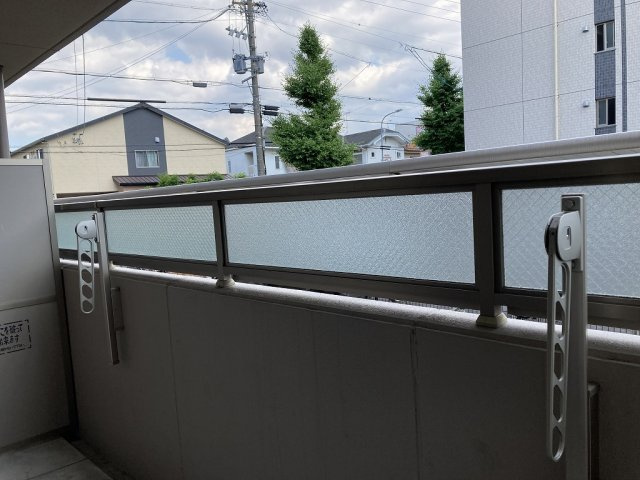 ラ・ブリエ小幡のバルコニー|広々としたバルコニーです