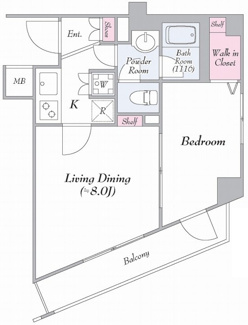 【間取り】 | AXAS SHINITABASHI | 間取りです。