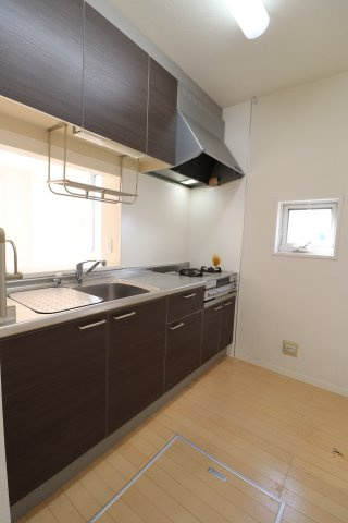 かぐや姫パークAのキッチン|内装前です。