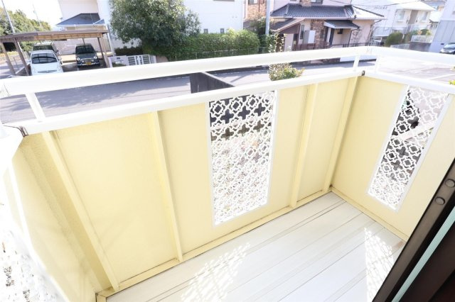 ヴィラパークサイドのバルコニー