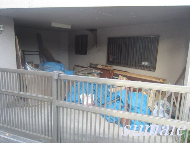 結城ハイツの駐車場