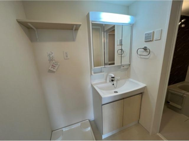 M’sレジデンスHIMEJIの洗面所