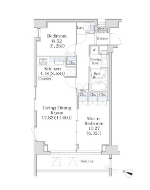 パークフラッツ市谷台町坂の間取り|パークフラッツ市谷台町坂