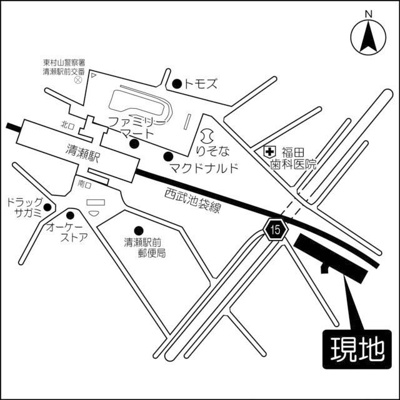 【地図】 | アイリスガーデン清瀬
