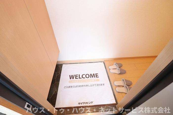 サンパティークの玄関