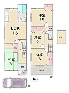 【間取り】 | 中京区壬生森前町