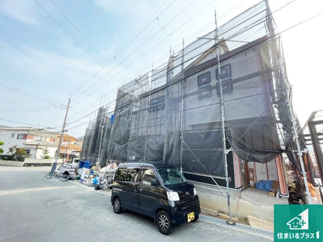 16(土)17(日)現地説明会　香芝市西真美　第1期・第2期　新築一戸建ての外観|お近くの同じ売主さんが建築したお家をご案内致します。実際に使われている設備をご覧ください。