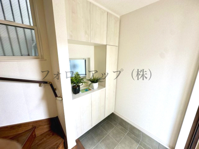 堺市美原区平尾の玄関|落ち着いた玄関です