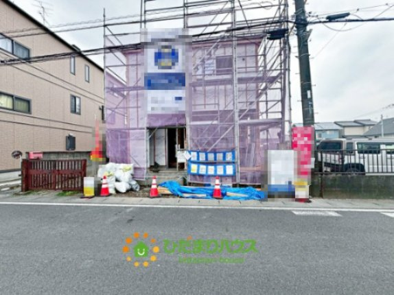 加須駅　新築一戸建て　リーブルファインの前面道路含む現地写真|2026/02/20　撮影