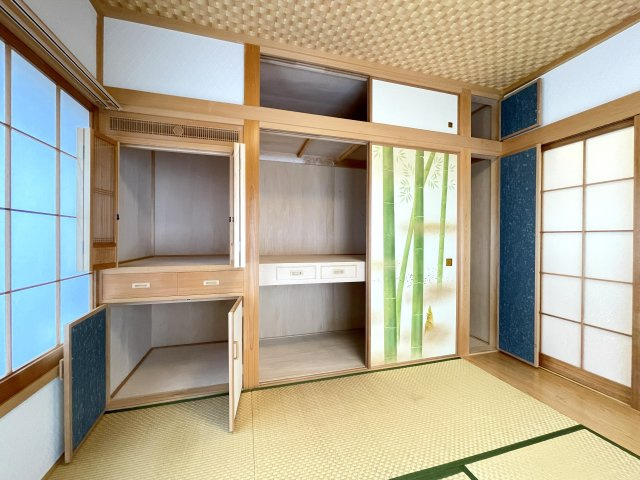 川口貸家の収納|1F5.2帖和室