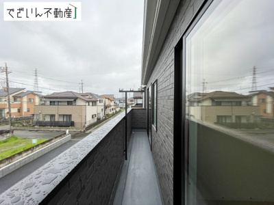 【バルコニー】 | CRADLE GARDEN鴻巣市鴻巣第1　新築住宅 | ≪2号棟≫
現地(2026年7月撮影)