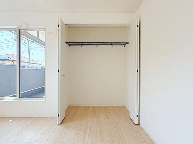 土浦市生田町第4　新築戸建て　2号棟の収納|2階は全居室収納スペースを設置！
充分な容量で居住空間もスッキリ♪