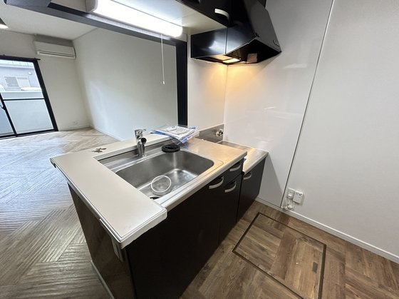 ウイングス７番館のキッチン