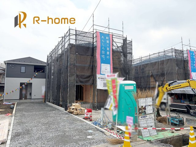 土浦市生田町第4　新築戸建て　4号棟の外観|ご予約を頂ければ、『平日』はもちろん『早朝』や『夜間』もご見学可能です♪お気軽にお申し付けください♪