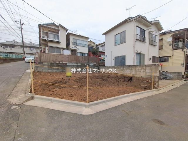 板橋区赤塚5丁目　三方角地×希少な立地　限定1区画の前面道路含む現地写真|2026年1月撮影
