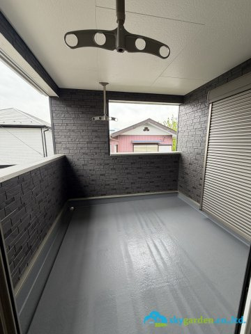 平塚市田村第49　新築戸建　全１棟１号棟のバルコニー