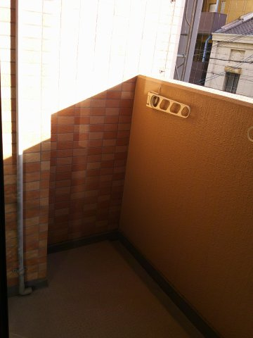 大阪市中央区安堂寺町１丁目の賃貸マンションのバルコニー