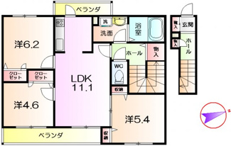 【間取り】 | シャーメゾンマルト