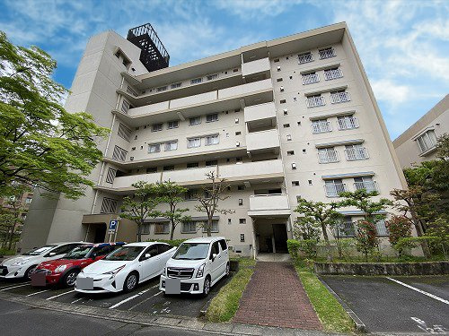 東大路高野第2住宅第5号棟の外観