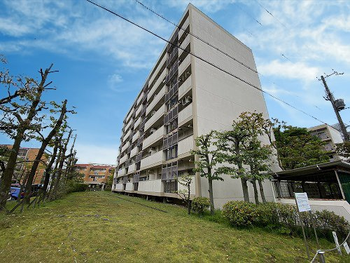 東大路高野第2住宅第5号棟の外観