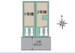  | 【名古屋市中川区水里5丁目289新築戸建2号棟】✨️仲介手数料無料✨️戸田小学校・供米田中学校
