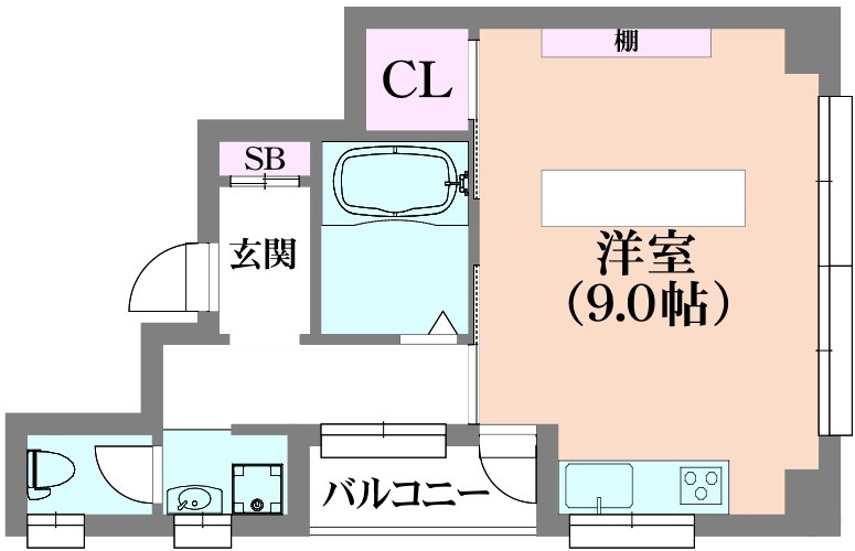 Authent神戸南の間取り