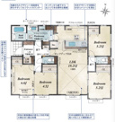 行田市谷郷　新築戸建　全1棟　1号棟の画像
